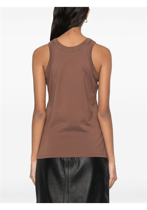 Brown Poso tank top Loulou studio - women LOULOU STUDIO | POSOWD